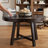 42”-58” Expandable Dining Table For 6 - Round Wood Table With Durable X-Base-1667727850