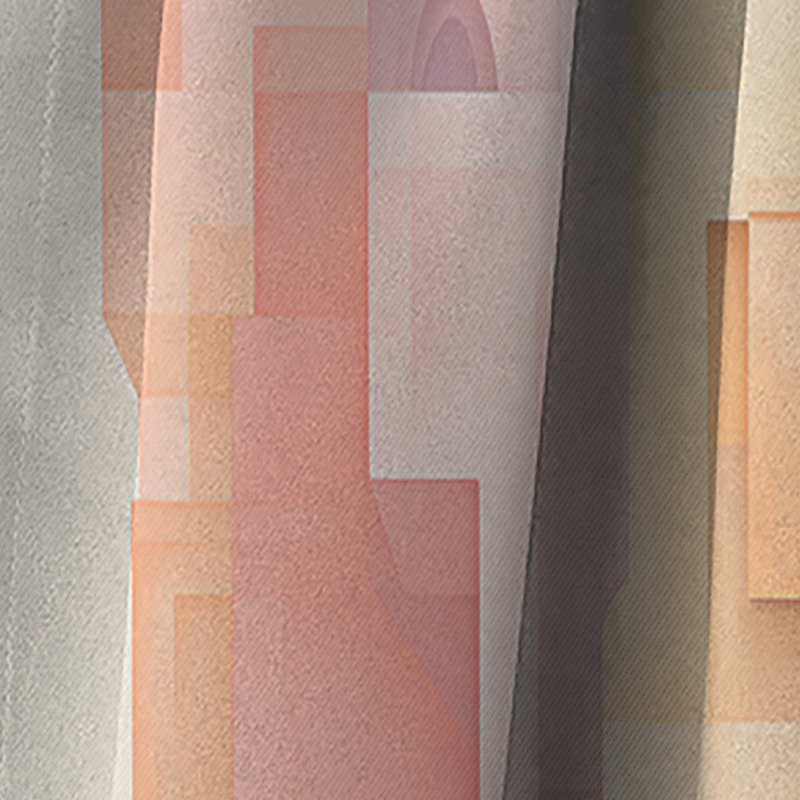 Constructivisme Construit Horizons VIII - Rideau occultant abstrait Constructivisme - 1 panneaux, L 52 po x L 120 po