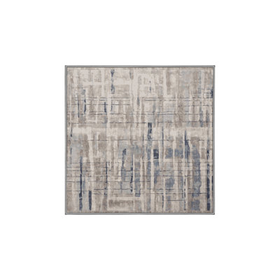 Machine Washable Gray Area Rug