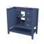 Base de meuble-lavabo de 36 pouces avec armoire et tiroirs-118155868