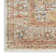 Oriental Machine Woven Polyester Area Rug in Cream/Ivory
