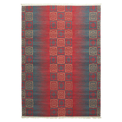 Ankara FW Red Kilim 5'2" x 7'6"