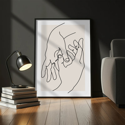 Aime Floater Frame Print
