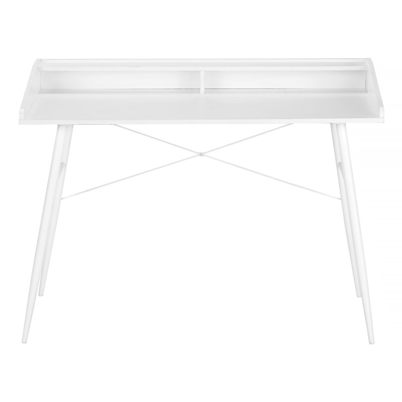 Bureau d'ordinateur, Blanc
