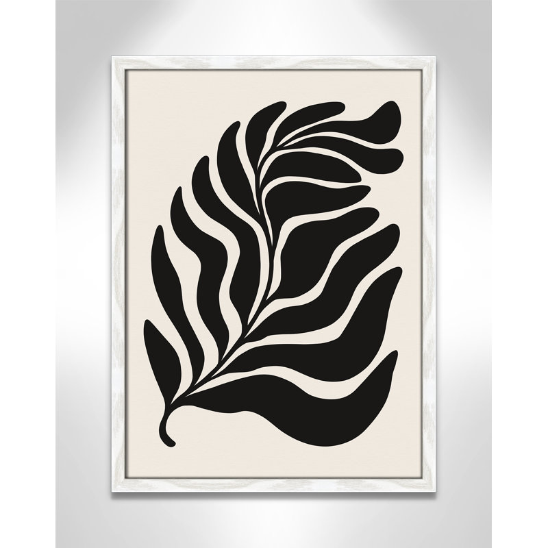«Flow of Nature Print» par Royle, Grain de bois blanc, L 17 po x H 23 po, Impression encadrée