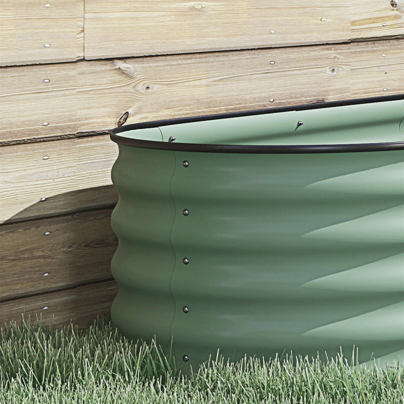 Ensemble de jardin surélevé pour l'extérieur, H 16,51 po x l 41,31 po x P 23,51 po, Vert