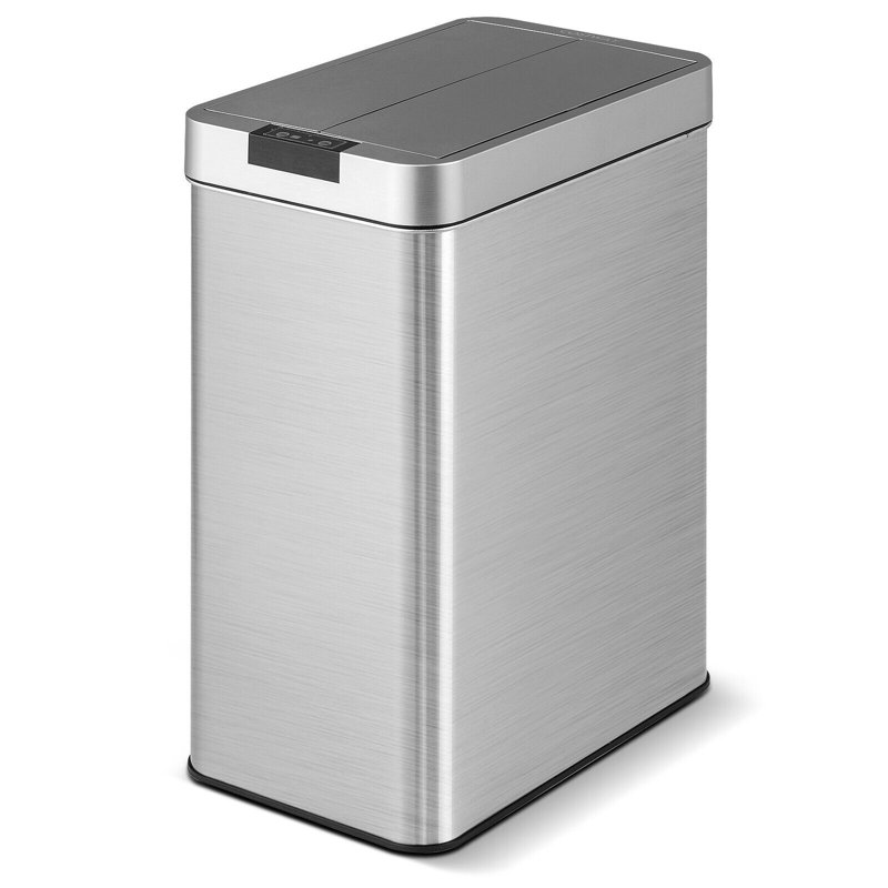 Stainless Steel Kitchen Trash Can - 50L
