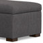 Banc de rangement avec rangement caché Gabbie