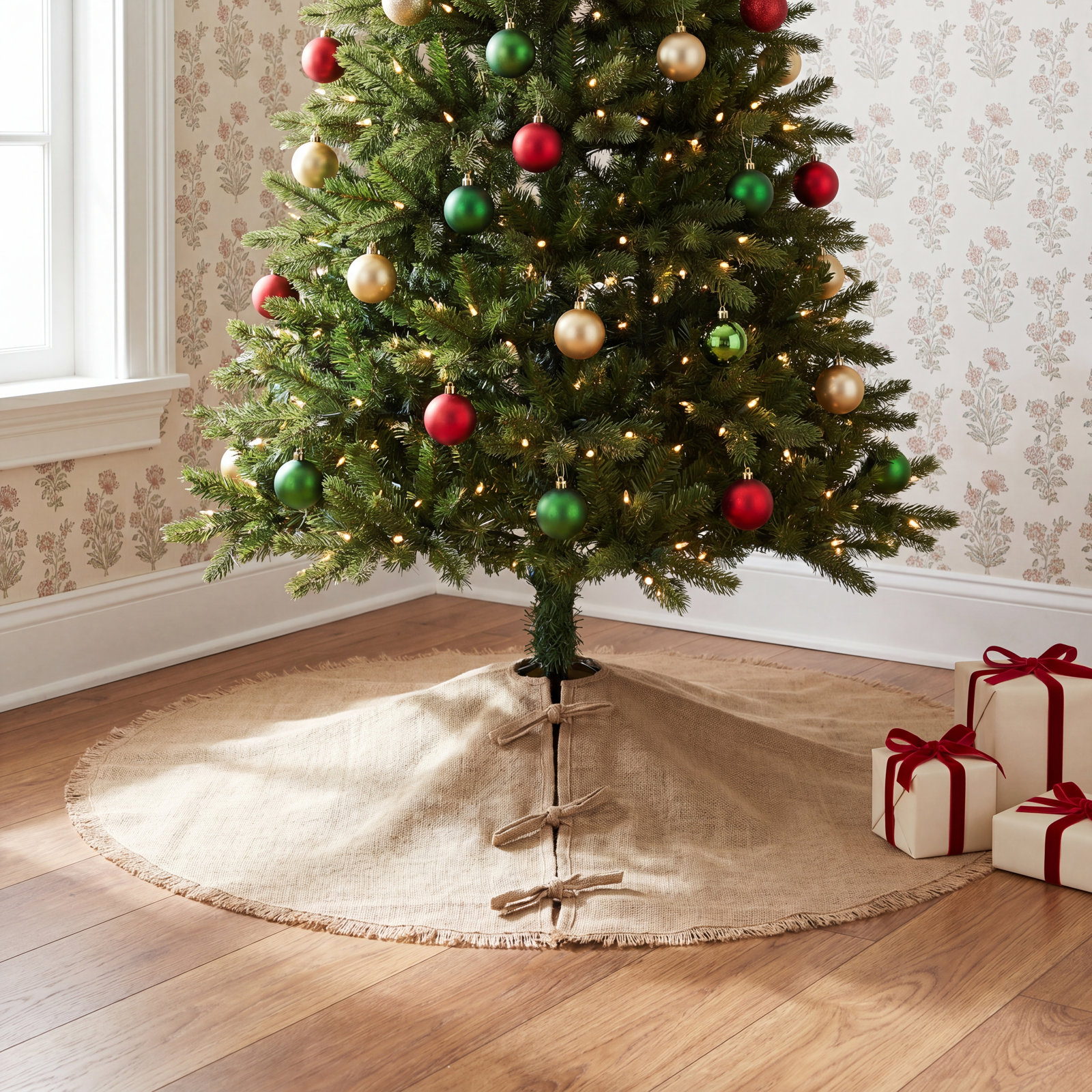 Merwin Tree Skirt, Natural
