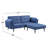Albana 81'' Upholstered Tufted Convertible Sofa