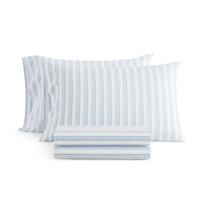 Martha Stewart Cotton Percale  Sheet Set