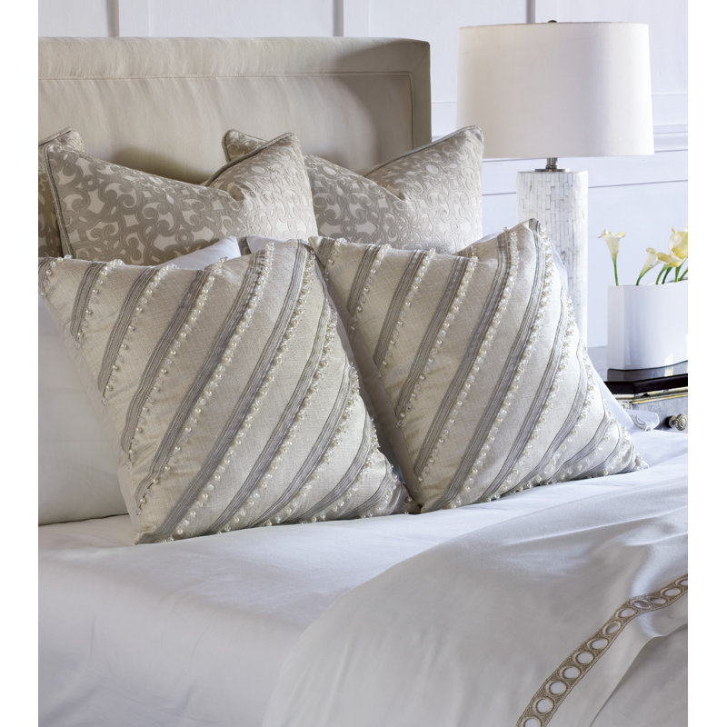 Aster Square Pillow Cover & Insert, Polyester