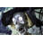 Skeleton Scarecrow Prop with Rotating Head Figurine