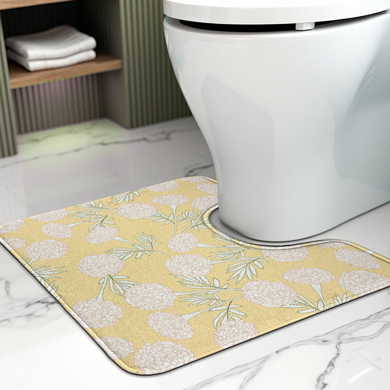 Tapis de salle de bain Floral U