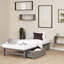 Pallet bed 90 x 200cm with bed frame-865042048-865042050