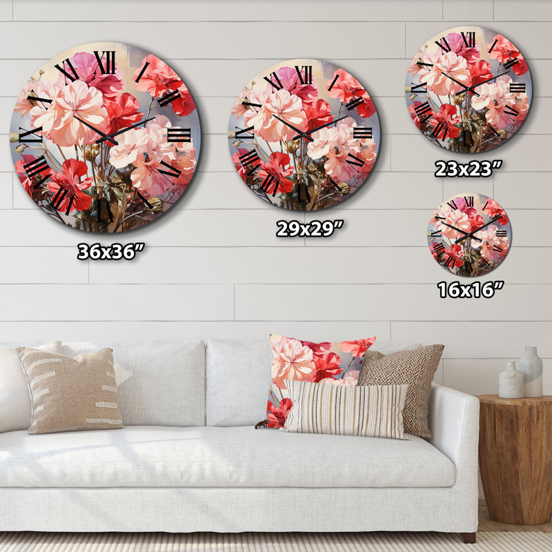 Horloge murale Winnols, Moyenne