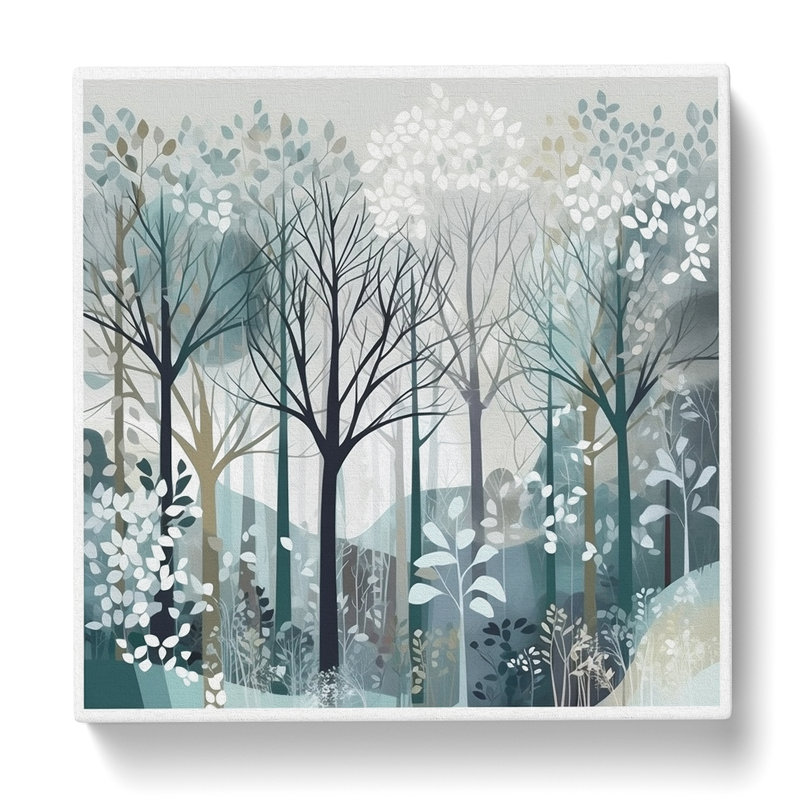 Modern Wall Art - Wrapped Canvas - Framed Print