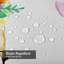 Rideau de douche avec 12 crochets aquarelle-1236977891