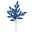 22" Glitter BayLeaf Artificial Christmas Spray-126060185-126060184