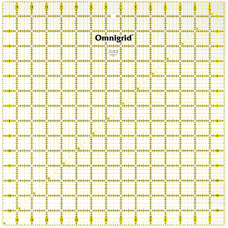 Omnigrid 15 x 15 Square Quilting and Sewing Ruler & Reviews