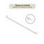 Tringle à rideaux double réglable blanc Fantasia-88578566