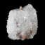 Calcite recouverte d'apophyllite avec stilbite