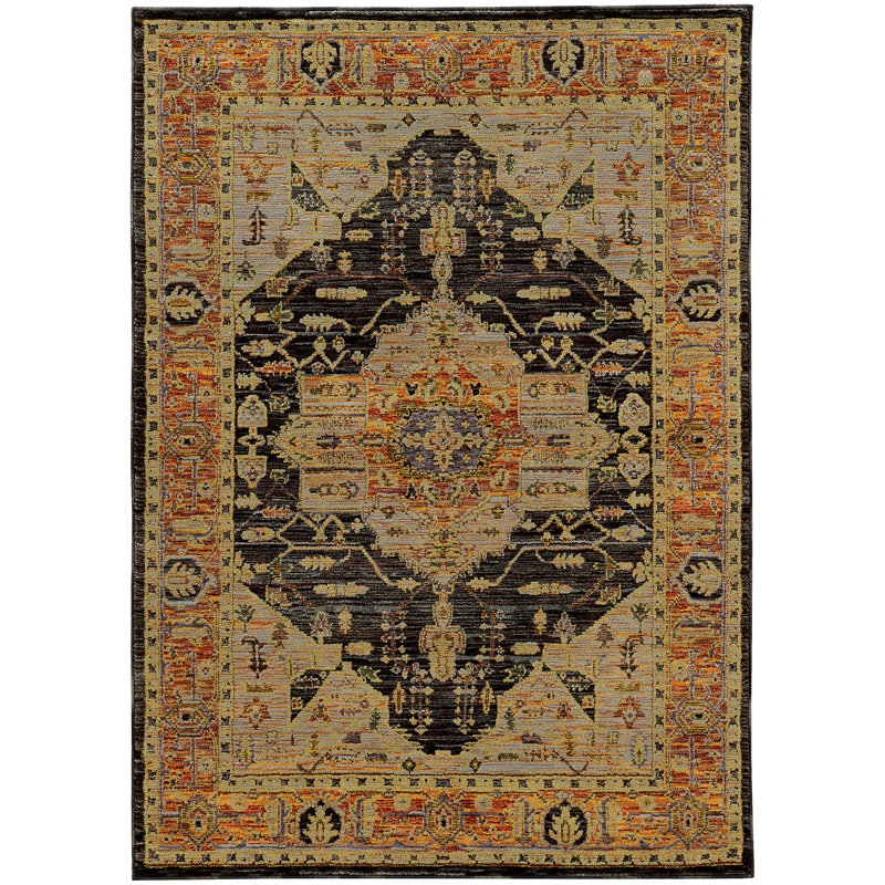 Tapis doré Tuma, Rectangle 10 pi x 13 pi 2 po