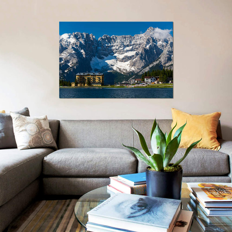 «Italy, Dolomites, Misurina» par Mikolaj Gospodarek, impression sur toile, 8 po x 12 po x 0,75 po, Toile tendue, Pas de tapis