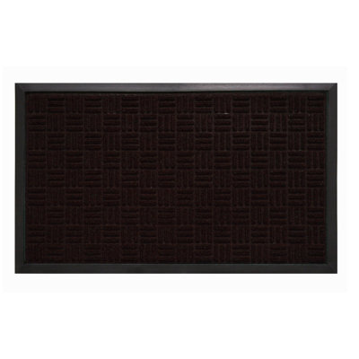 Non-Slip Geometric Doormat