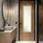 Lila Non-Beveled Wood Framed Full-Length On the Door Mirror-121076199