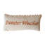 Cotton Blend Lumbar Rectangular Throw Pillow Cover & Insert