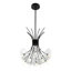 Tête de lampe de style lustre moderne en cristal 13 lumières à hauteur réglable G4