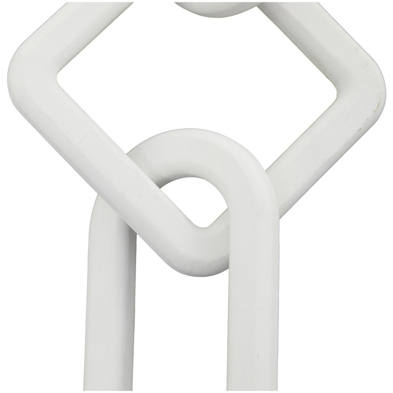Ensemble de 2 sculptures modernes, Blanc