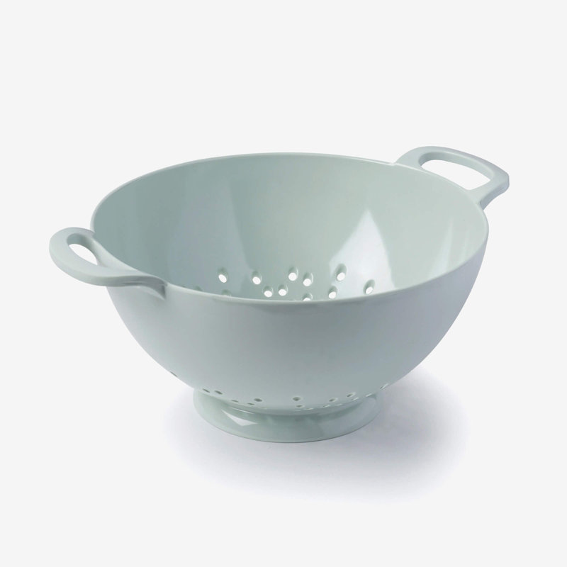 Premium Melamine Colander, 11cm H x  26cm W, Sage Green