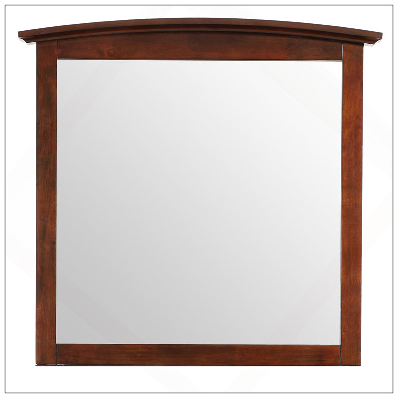Miroir, cappuccino - Conception de maison de campagne moderne durable et élégante avec verre à faible distorsion pour des reflets clairs
