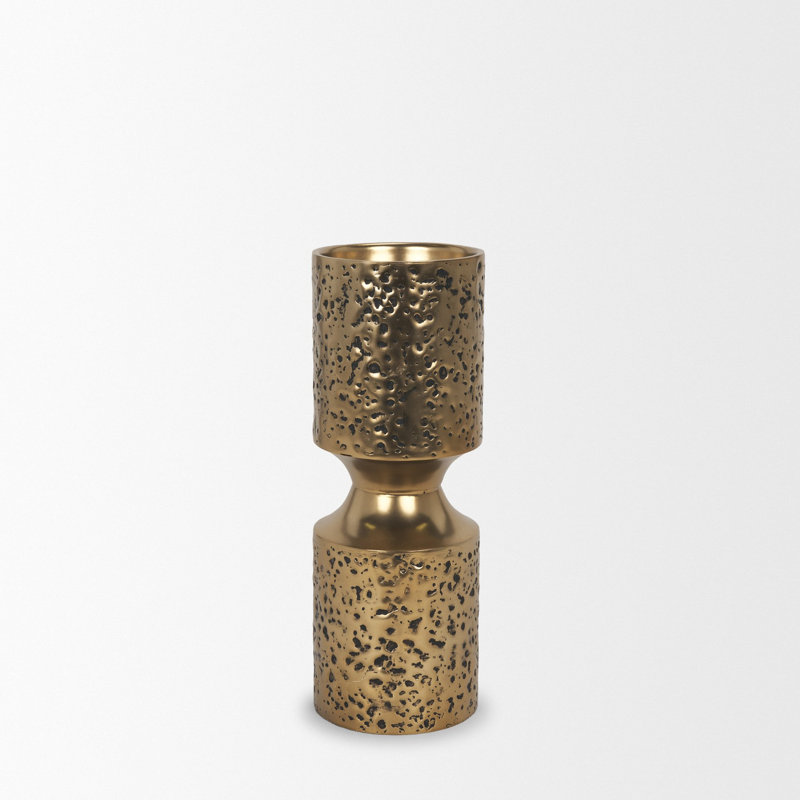 Petit porte-bougie Akira, H 11,3 po x l 4 po x P 4 po