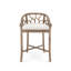 Bosco Upholstered Stool with Solid Wood Frame