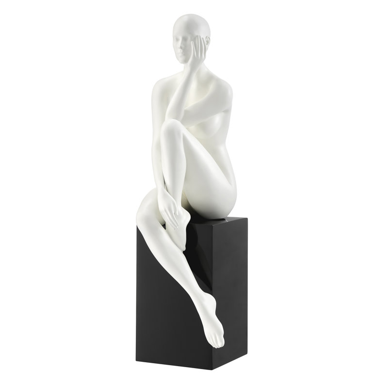 People Figurines & Sculptures, Matte White