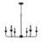 Herring 6 - Light 32" Wide Dimmable Classic / Traditional Chandelier