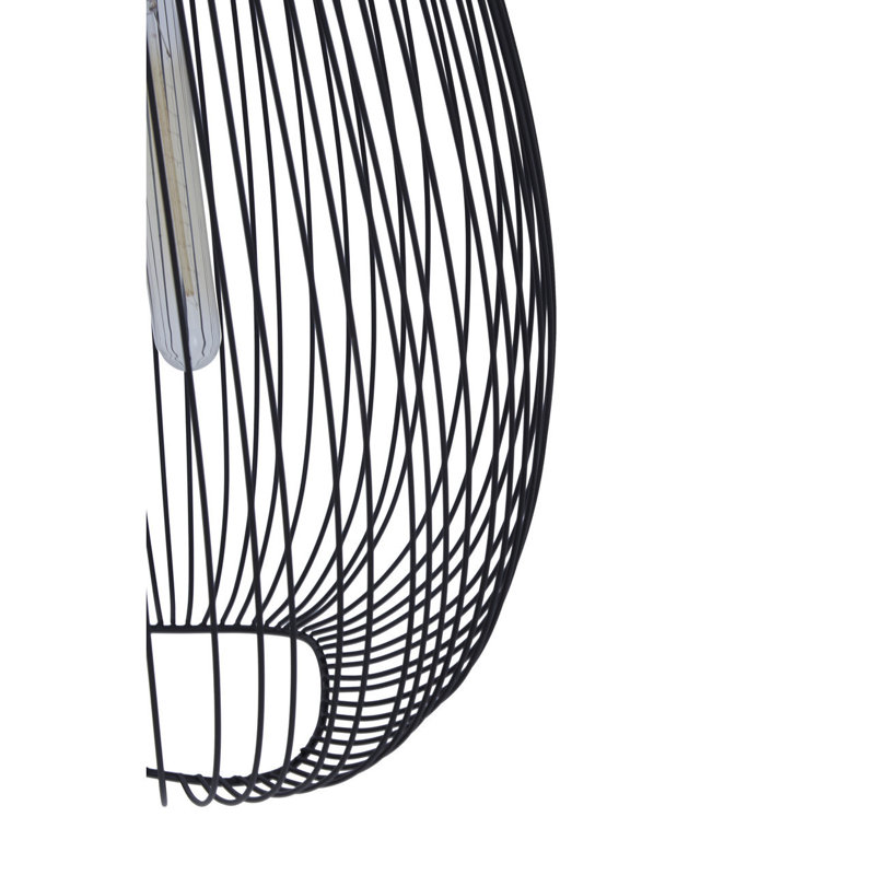 Krier 1 - Light Teardrop Pendant, Black