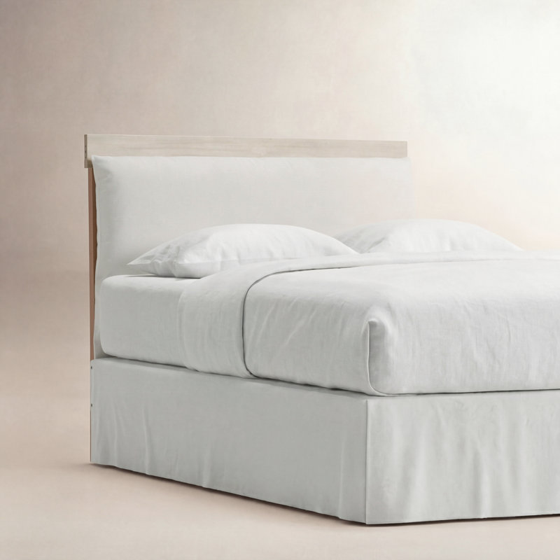 Jeanette Modern Wood Full Size Bed Rails