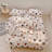 Bedding Cotton Heart Pattern Bedding Sets Zipper-114922329