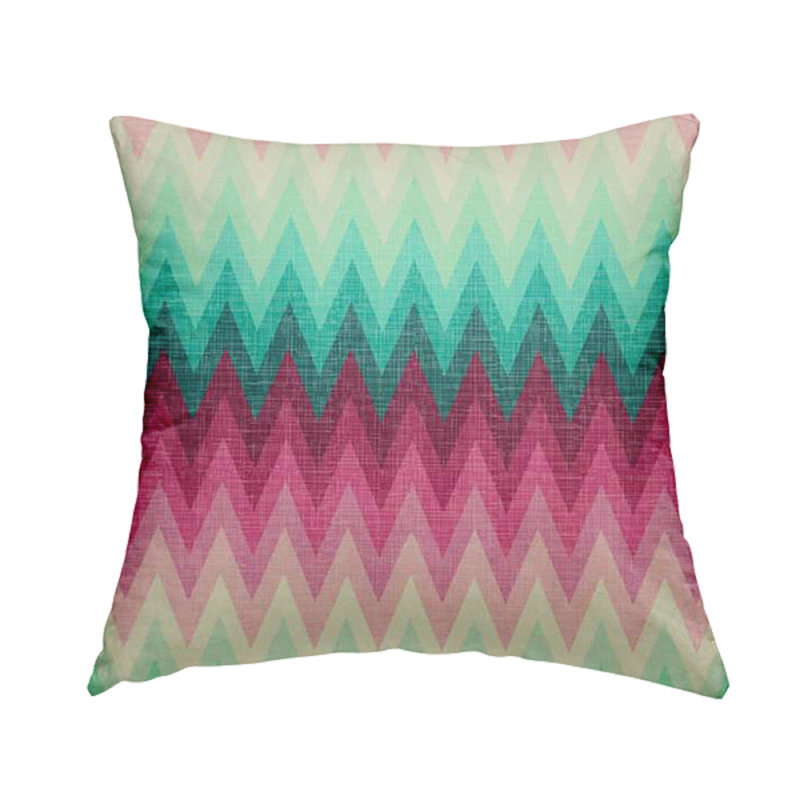 Emmelia Chevron Square Cushion, 55cm H x 55cm W x 5cm D
