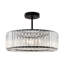 Crystal Semi Flush Mount