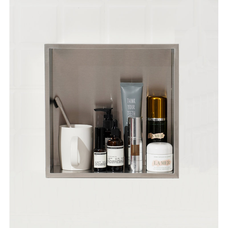 Niche de douche 12 "X 12", Argent