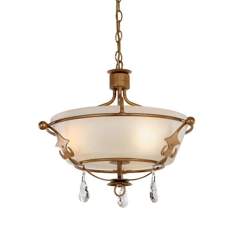 Augill Glass Semi Flush Mount
