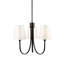 Lustre 3 lumières à abat-jour-958824605