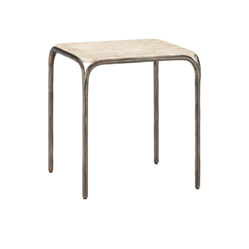 Crema Marble End Table