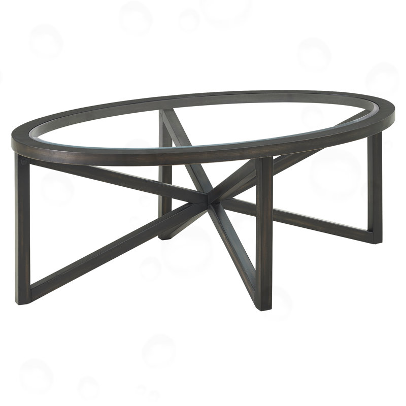 Table basse en verre trempé
