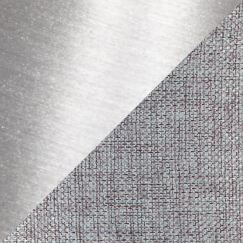 Ensemble de lampes de table Kateryn Pennsylvania, Nickel brossé, Gris